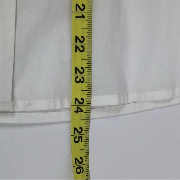 Sundance Gold Sequin Bib White Button Down XS - Picture 8 of 8